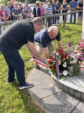 11_ sosedi, predstavniki antifašističnega združenja in sosednje Hrvaške
